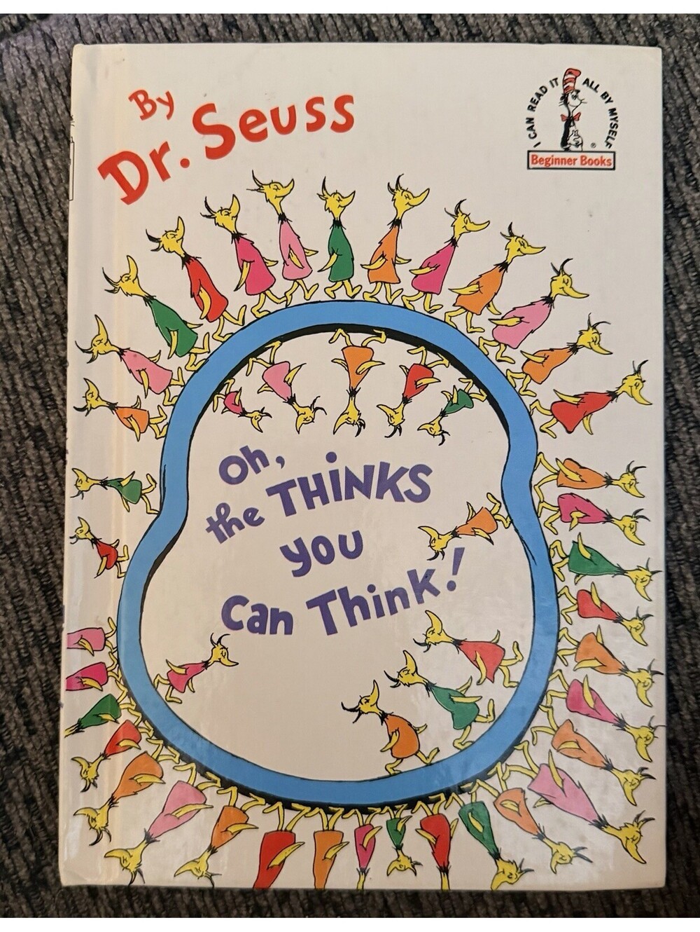 Dr Seuss 1975 Oh The Things You Can Think I Beginner Book Random House